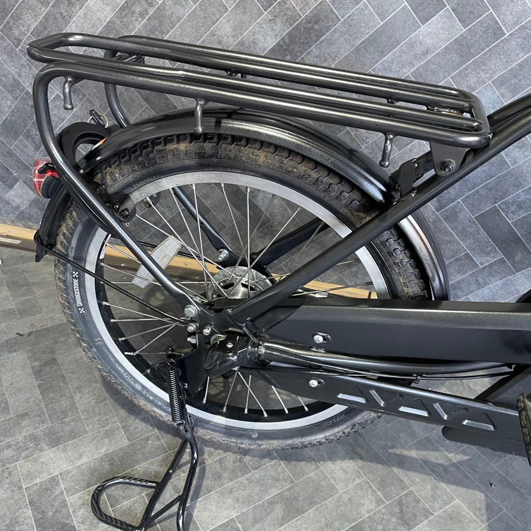 電動アシスト自転車 シティタイプ ブラック