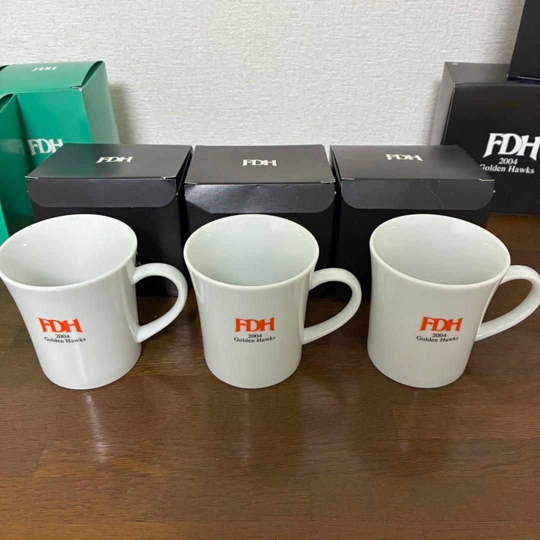 福岡ダイエーホークス　優勝記念　プレート　マグカップ　グラス　ボウル　弁当箱