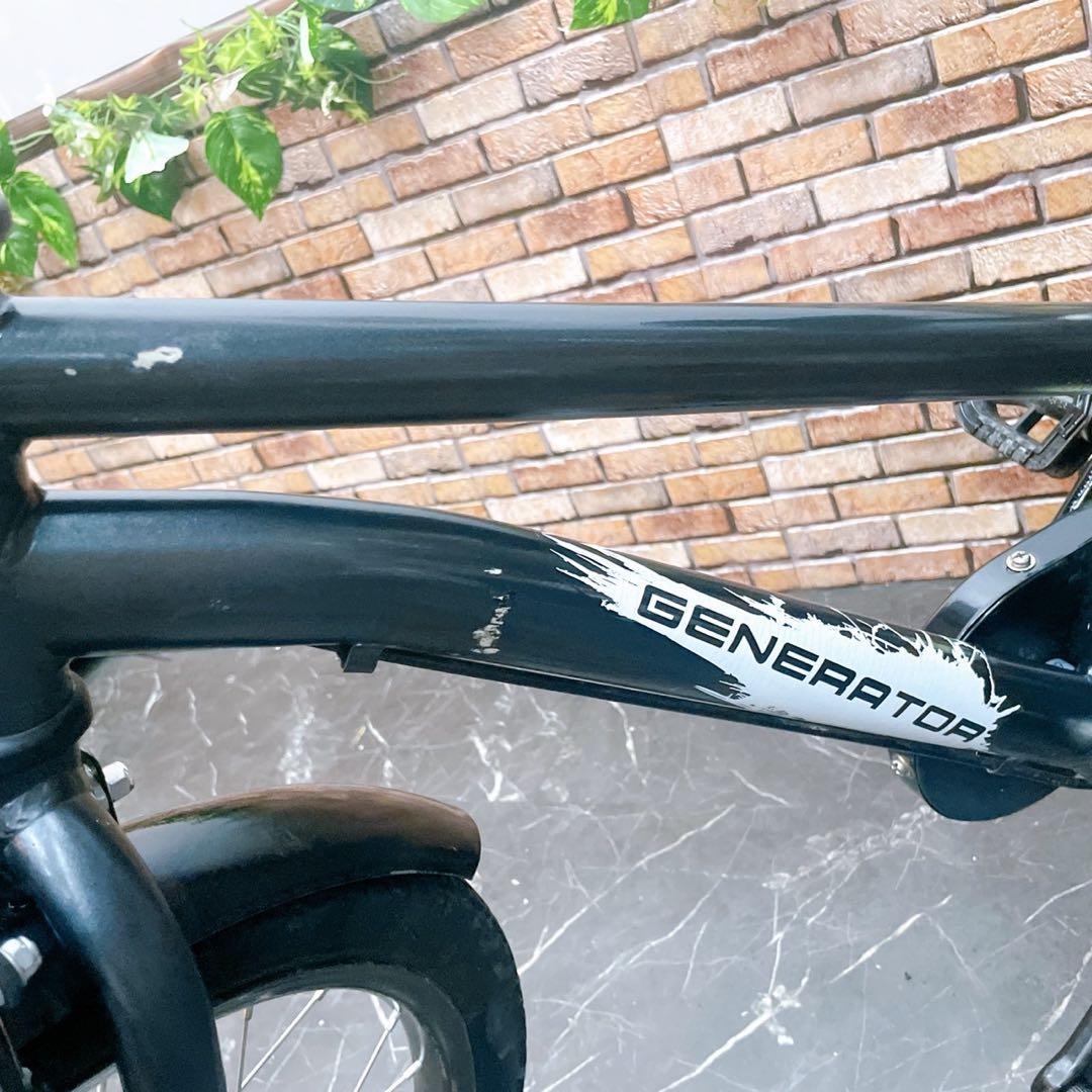 【57】子供用自転車 子供車 GENERATOR グレー 18インチ
