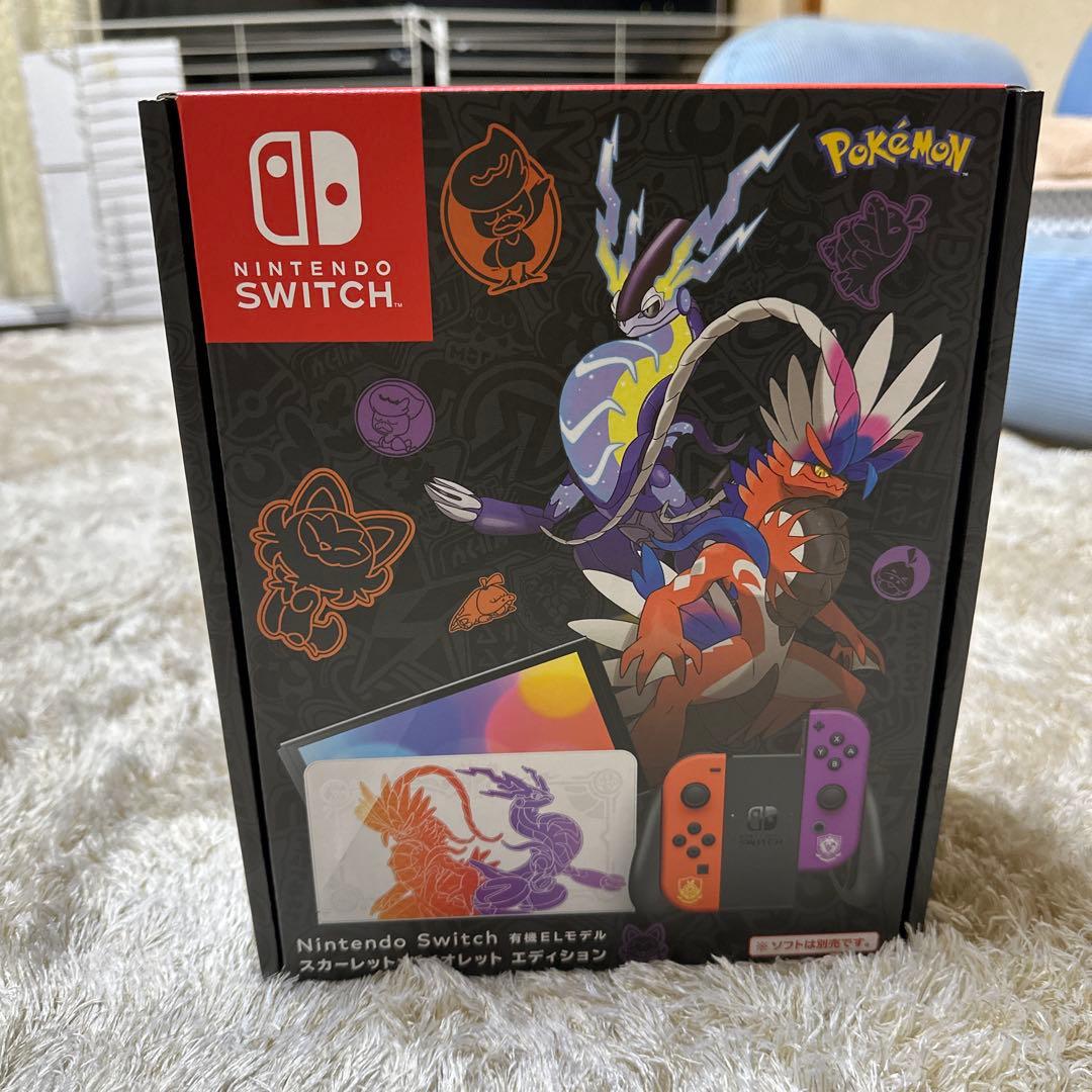【新品】Nintendo Switch（有機ELモデル）ポケットモンスター