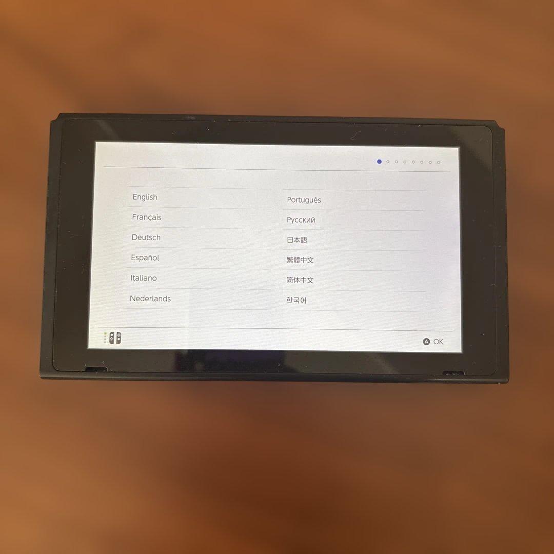 Nintendo Switch 本体 グレー 付属品完備