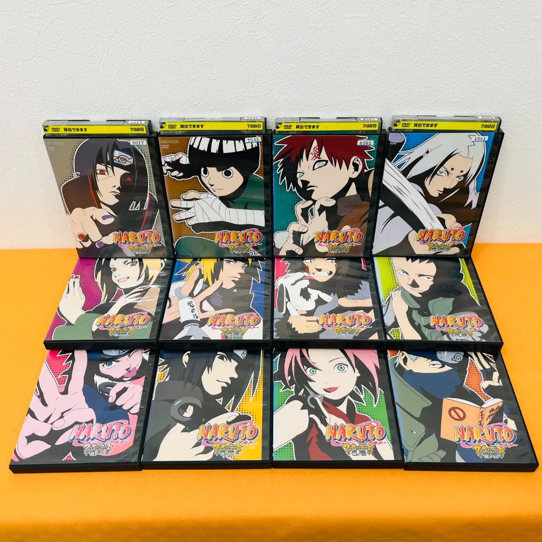 『NARUTO ナルト』 計104巻セット レンタル使用済DVD