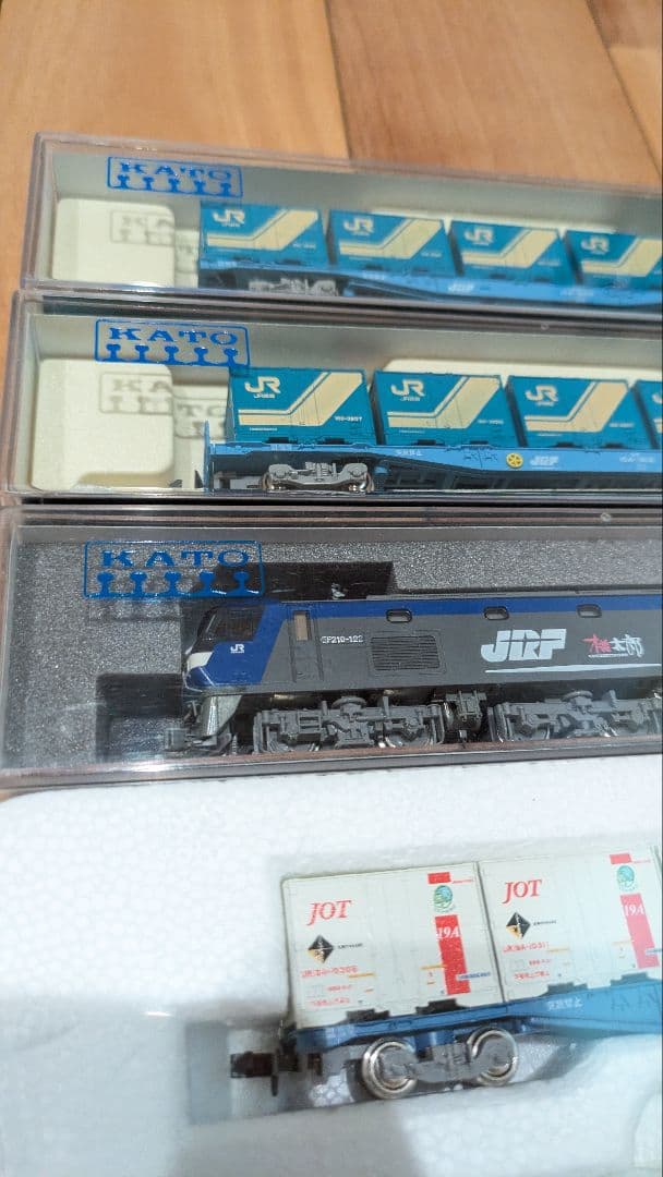 KATO 3034-4EF210 100番台シングルアームパンタグラフ貨物セット