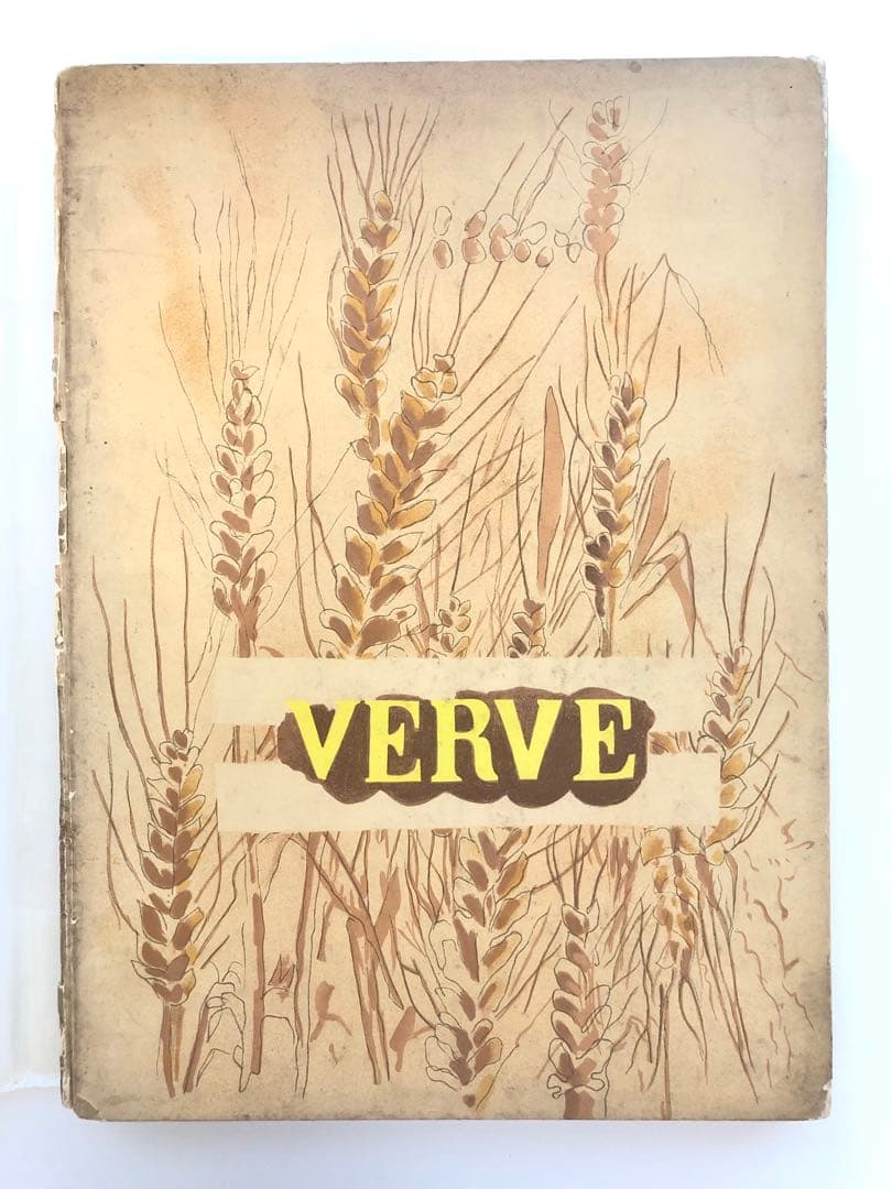 VERVE(ヴェルヴ)第31-32号『ブラックの私的手帖』リトグラフ9枚付き