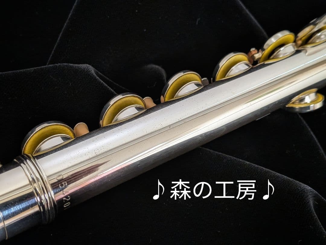 中古フルート専門店‼️部活応援‼️頭部管銀製 ヤマハフルートYFL311 Eメカ
