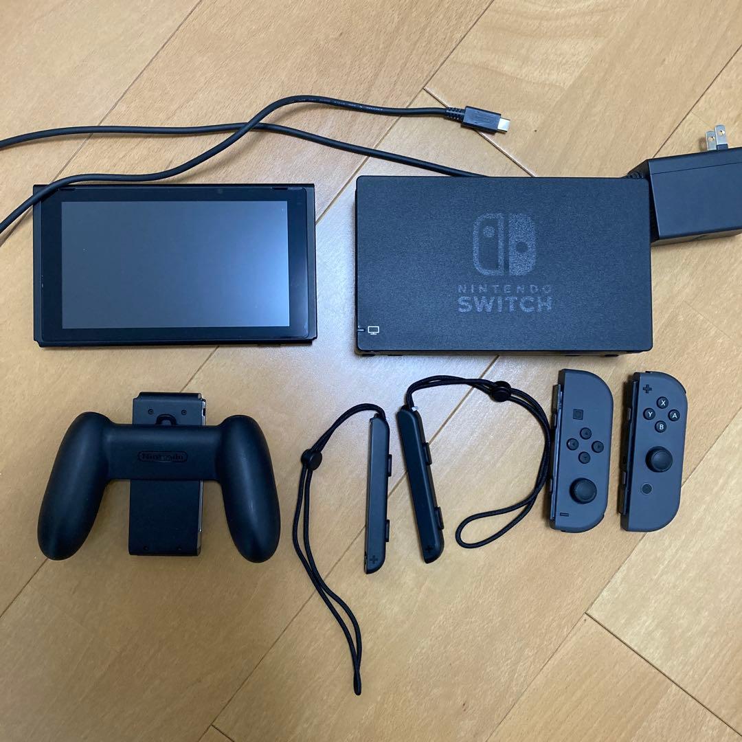 【美品】Nintendo Switch ブラック本体一式