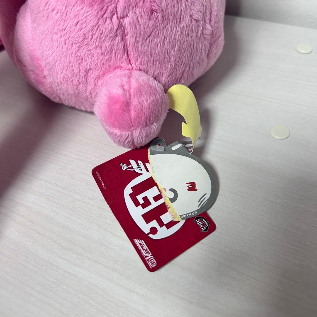 チャックスGP XL 汎用うさぎ 餌付けぬいぐるみ CGP-348 白 ピンク