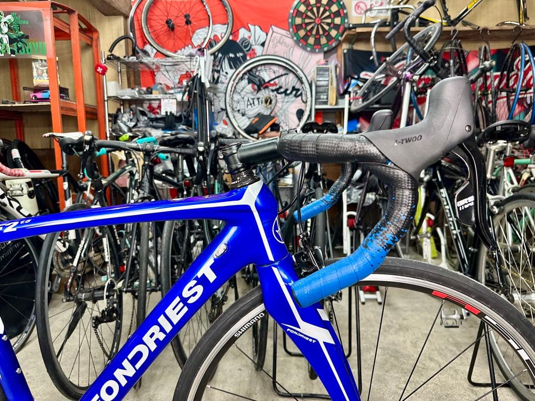 フルカーボン FONDRIEST TF2基本分解発送送料無料！完成車渡しもOK！