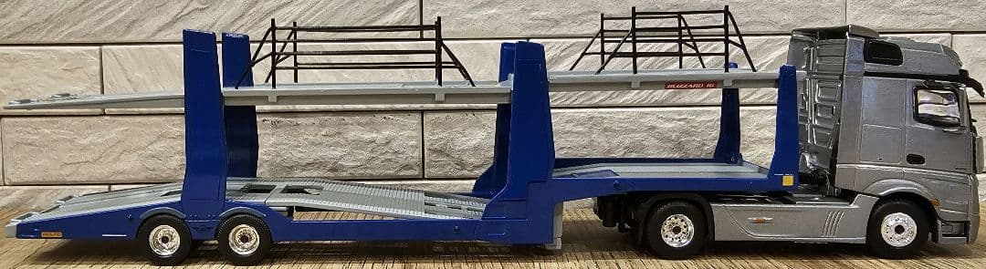 MINIGT ミニカー メルセデス ベンツ カーキャリアー トレーラー キャリア