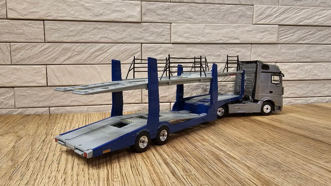 MINIGT ミニカー メルセデス ベンツ カーキャリアー トレーラー キャリア