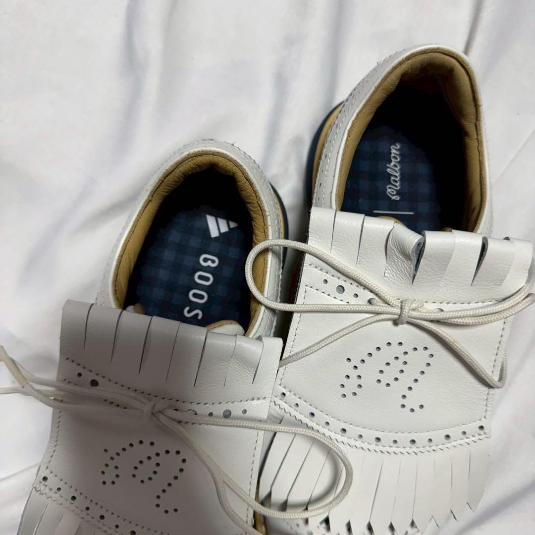 アディダスゴルフシューズ　malbon adidas