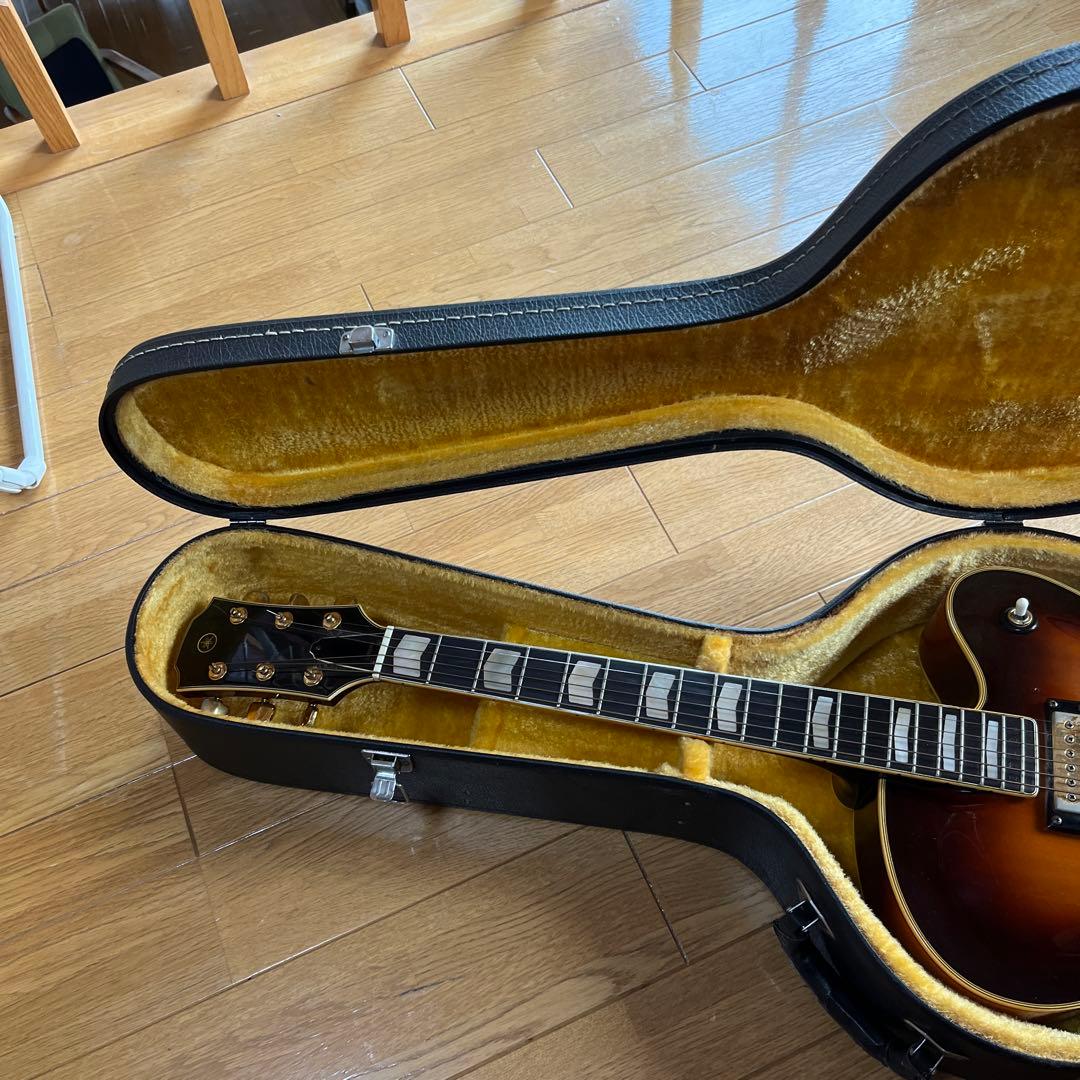 Yamaha エレキギター フルアコースティック ブラウン