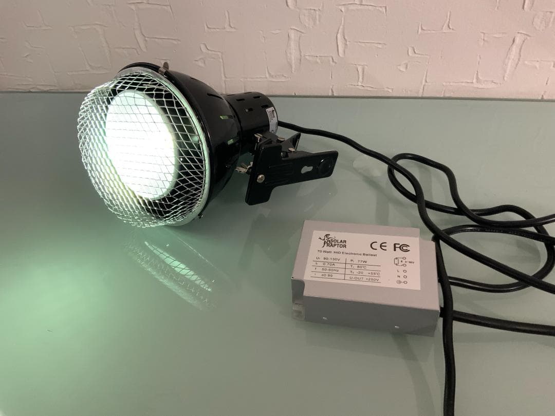 【3点セット】ゼンスイ ソーラーラプター HIDランプ 70W