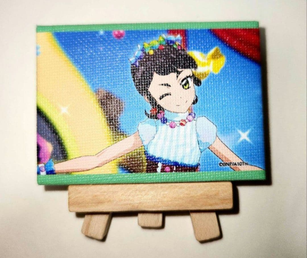 アイカツ キャンバスボードミニ ポストカード 大衣装展