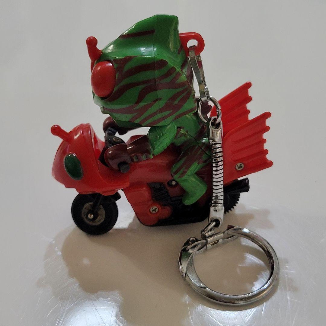 1987　カッとびライダー 仮面ライダーアマゾン キーホルダー