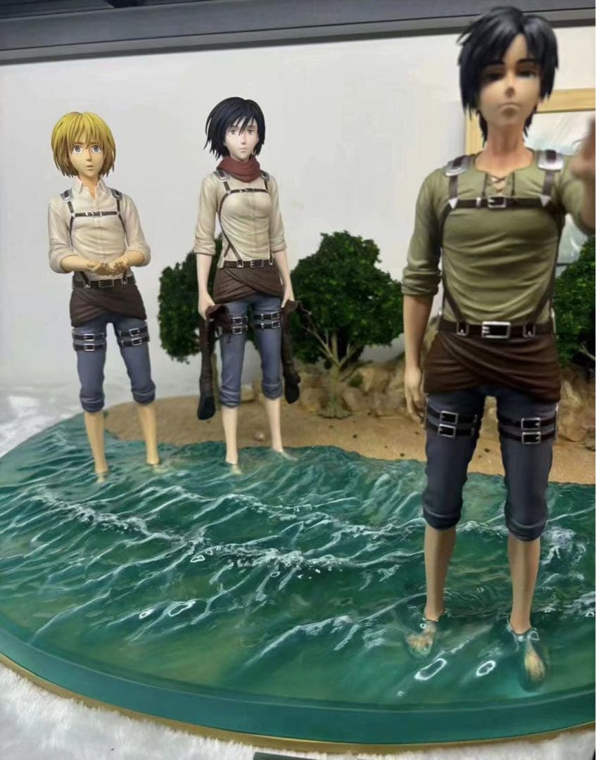 進撃の巨人 エレン・イェーガー ガレージキット ガレキ スタチュー⑤