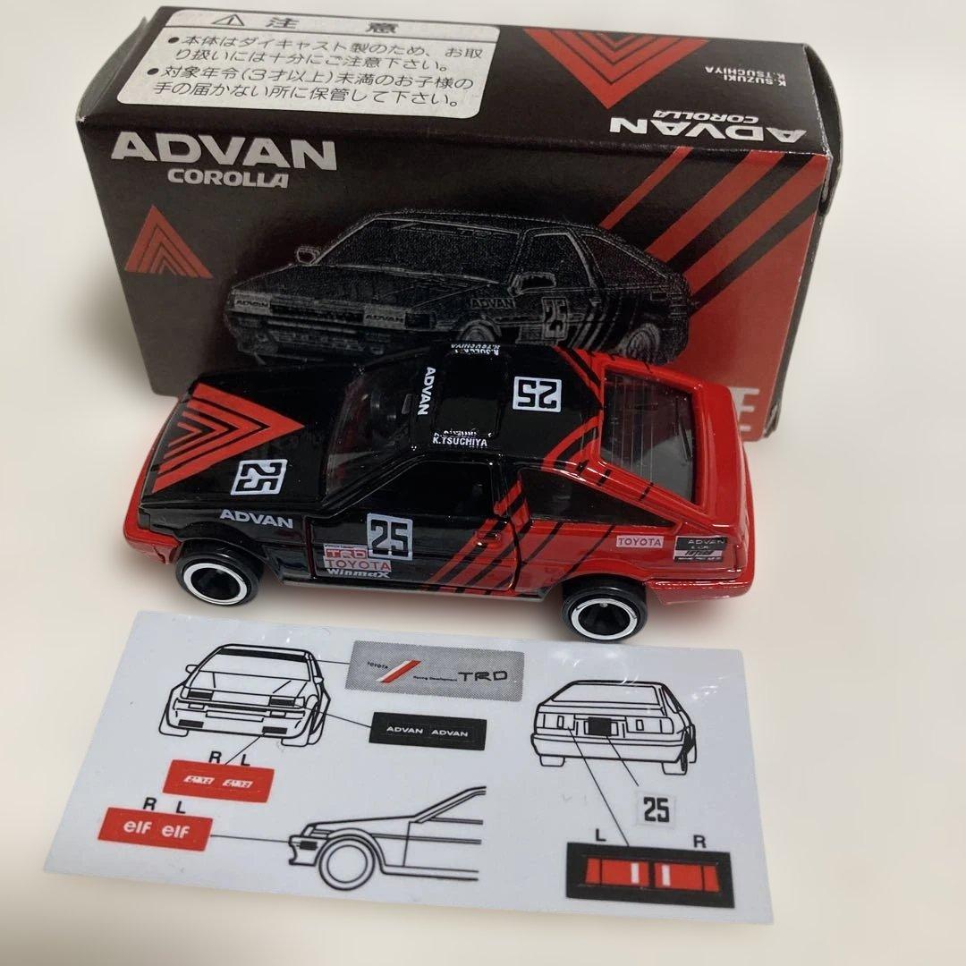 トミカ￼86レビン全日本ツーリングカー選手権ADVANインタ−TEC1995