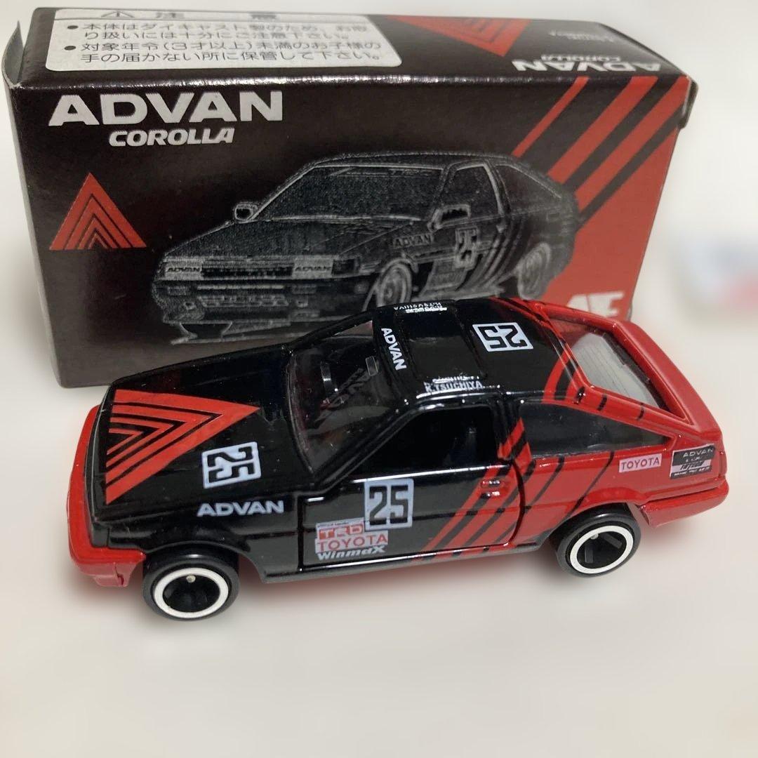 トミカ￼86レビン全日本ツーリングカー選手権ADVANインタ−TEC1995