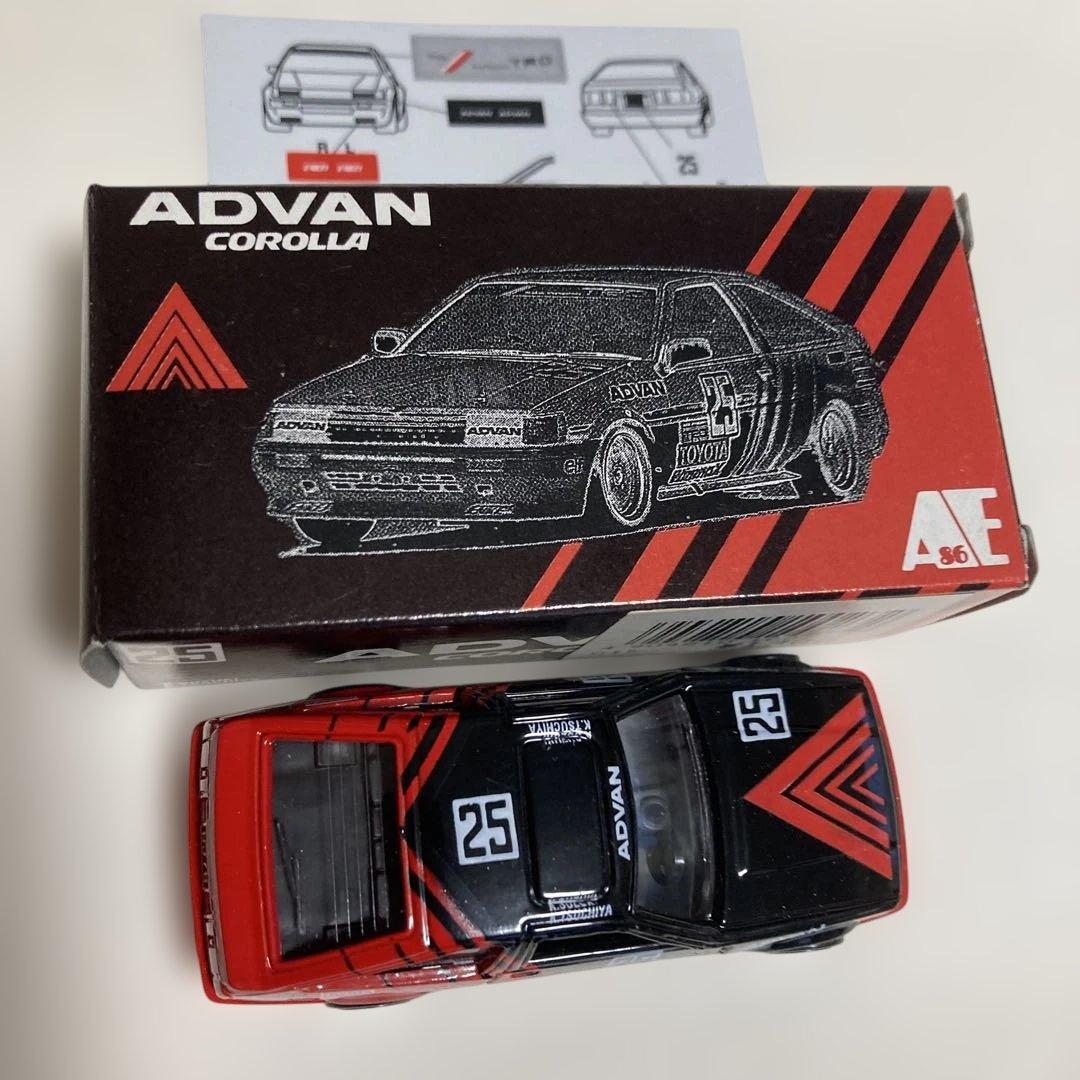 トミカ￼86レビン全日本ツーリングカー選手権ADVANインタ−TEC1995