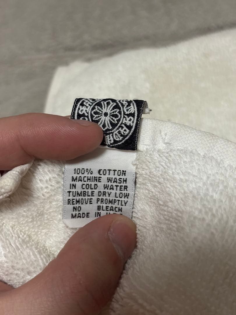 OLD CHROME HEARTS ロゴ FUCK YOU刺繍 フェイスタオル
