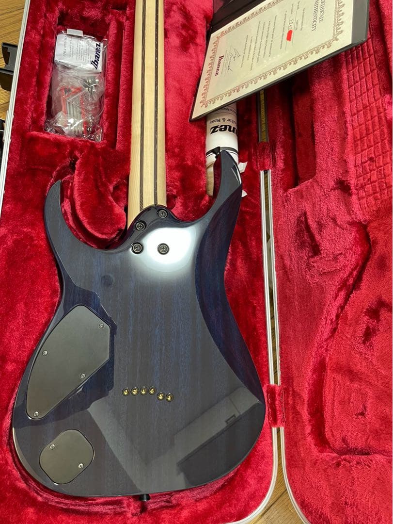 ギター ibanez j.custom RG8571-LBE (Lapis Blue)