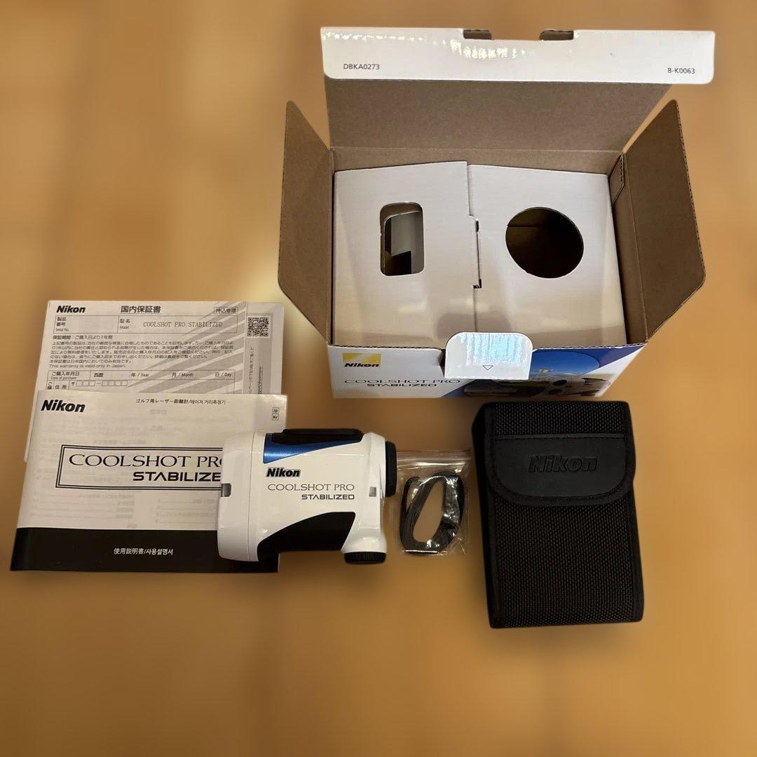 ラウンド用品・アクセサリー Nikon COOLSHOT PRO STABILIZED
