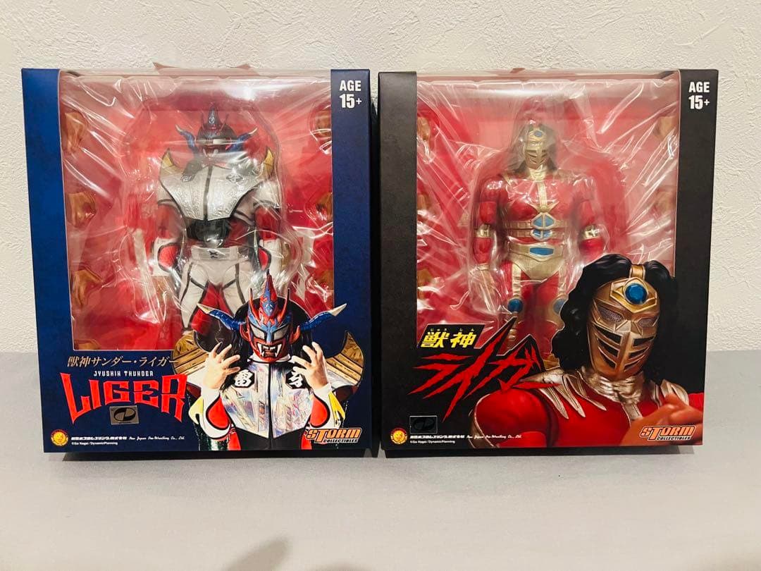 【新旧セット新品未開封】獣神ライガー&獣神サンダーライガー フィギュア
