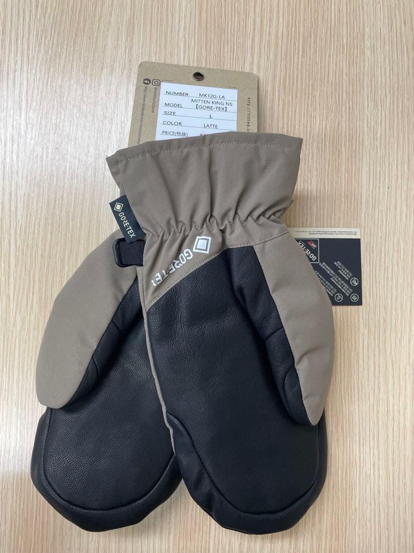 VOLUME GLOVES MITTEN KING NS LATTE Lサイズ