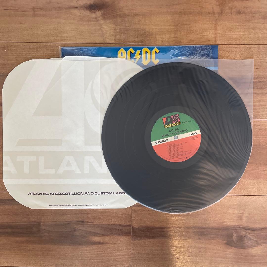 USオリジナル盤 AC/DC Who Made Who LP レコード