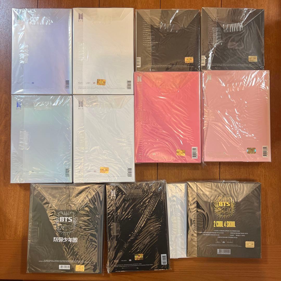 公式BTSアルバムやトレカまとめ売り