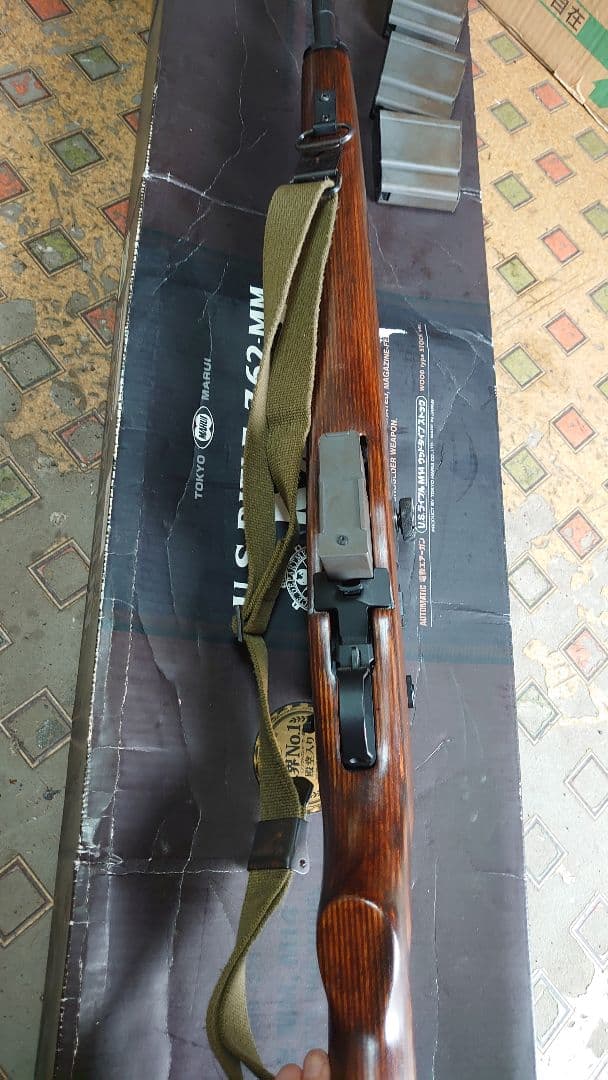 東京マルイ Usライフル M14 木製換装品　エアガン　中古