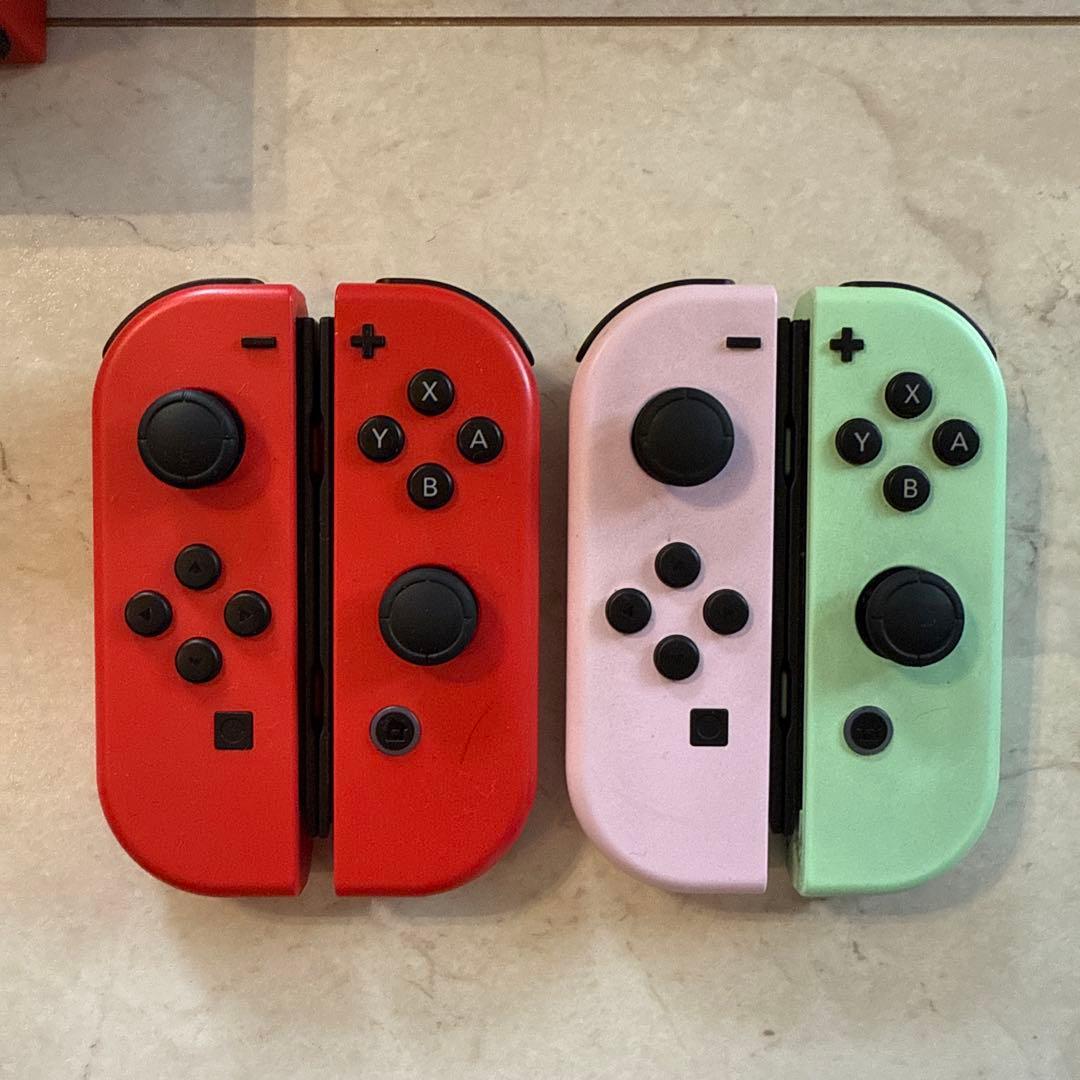Nintendo Switch 本体 マリオレッド　ジョイコンおまけ付き