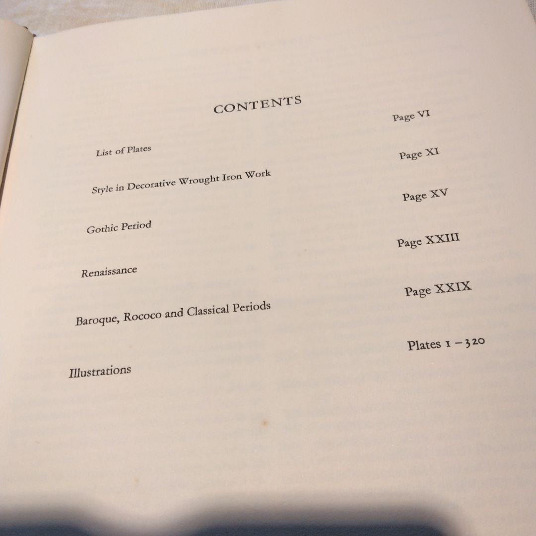 本　A  Handbook of wrougt  iron