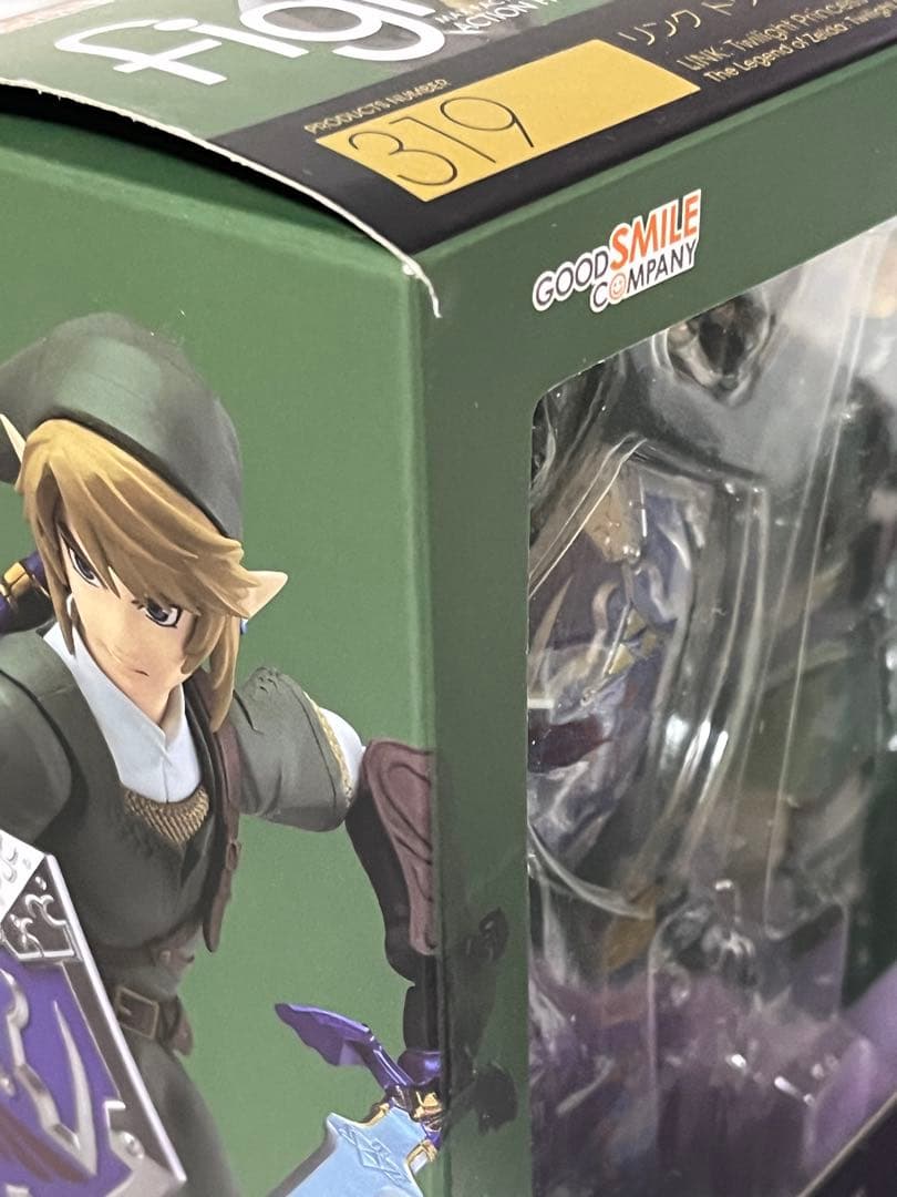 figma ゼルダの伝説 リンク トワイライトプリンセス 欠けあり