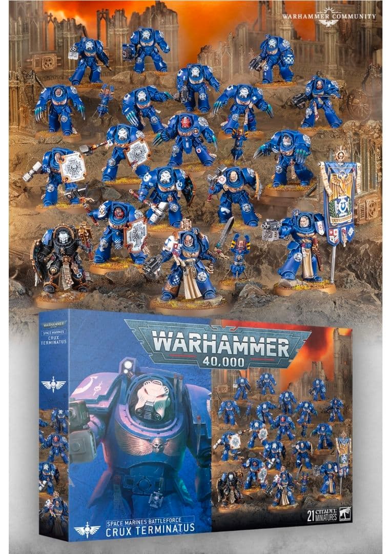 【限定品】40K スペースマリーンバトルセット！合計希望小売価格：50,700円