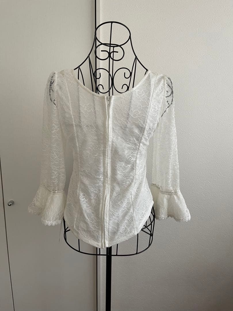 新品❣️未使用❣️タグ付き❣️ ✨レイリーナ　社交ダンス　カットソー　レース✨