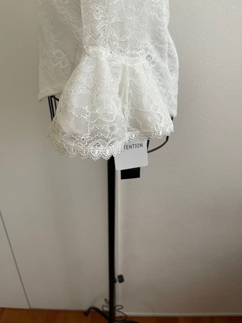 新品❣️未使用❣️タグ付き❣️ ✨レイリーナ　社交ダンス　カットソー　レース✨