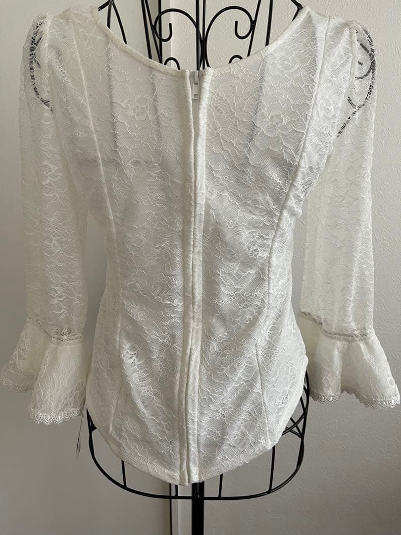 新品❣️未使用❣️タグ付き❣️ ✨レイリーナ　社交ダンス　カットソー　レース✨