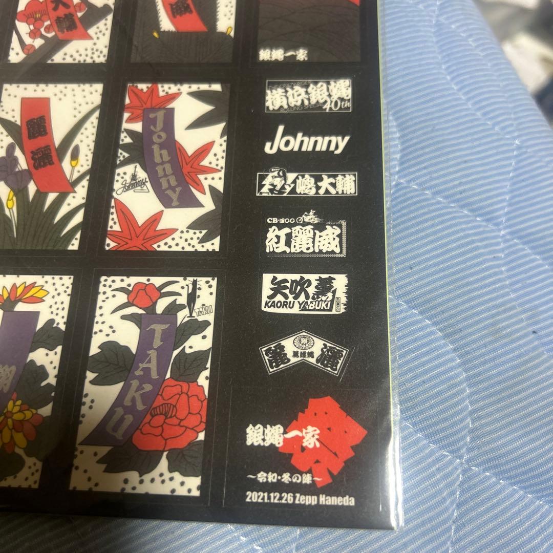 横浜銀蝿40th フィギュア　花札ステッカー