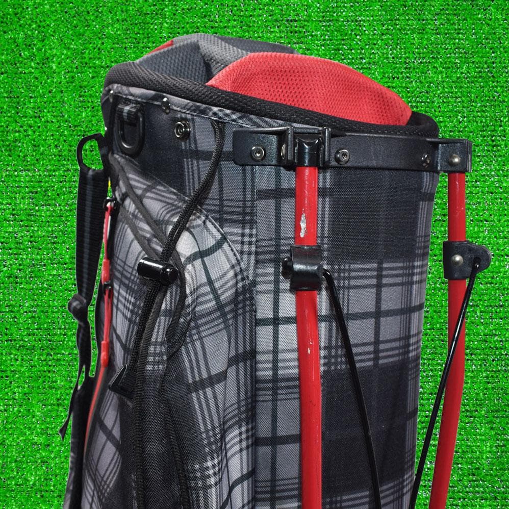 NIKE GOLF ナイキ ゴルフ スタンド式キャディバッグ【チェック】中古！