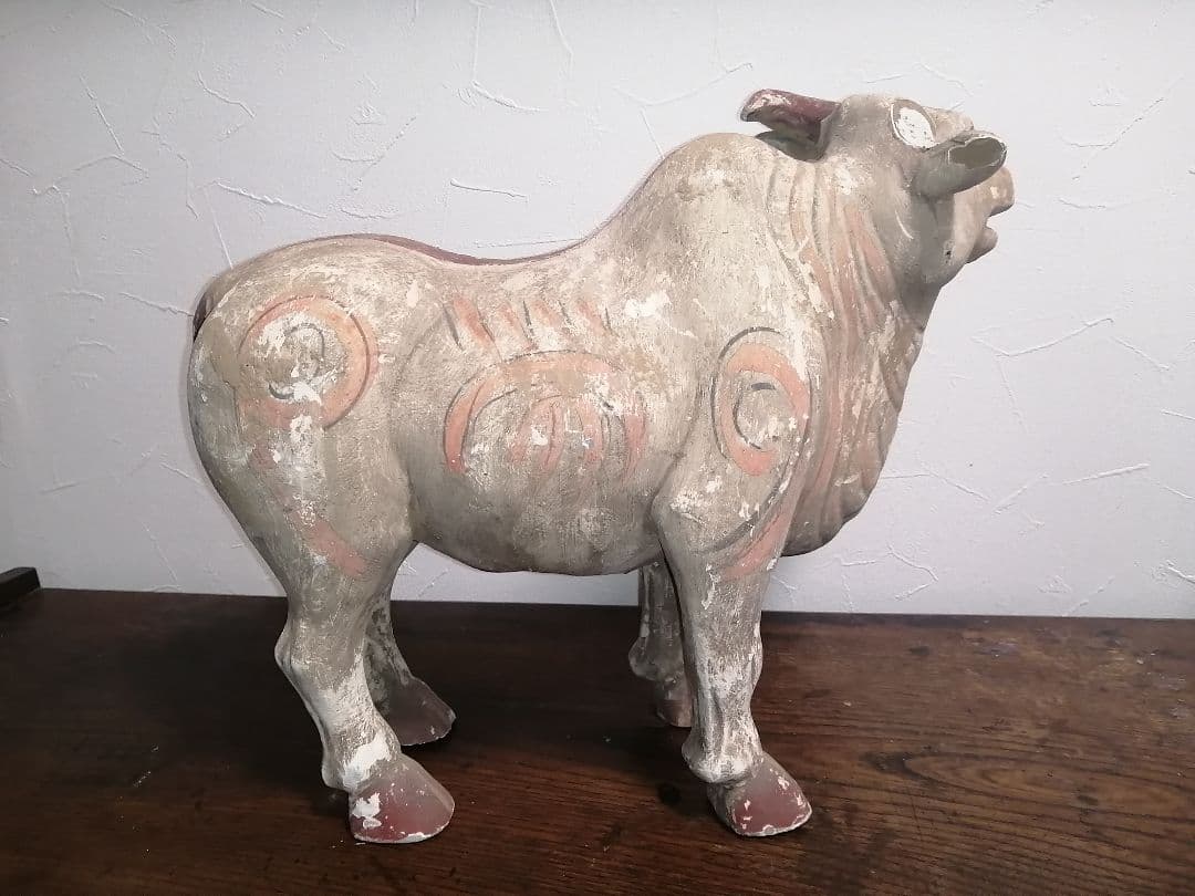 唐物 陶器 泥山羊 骨董品