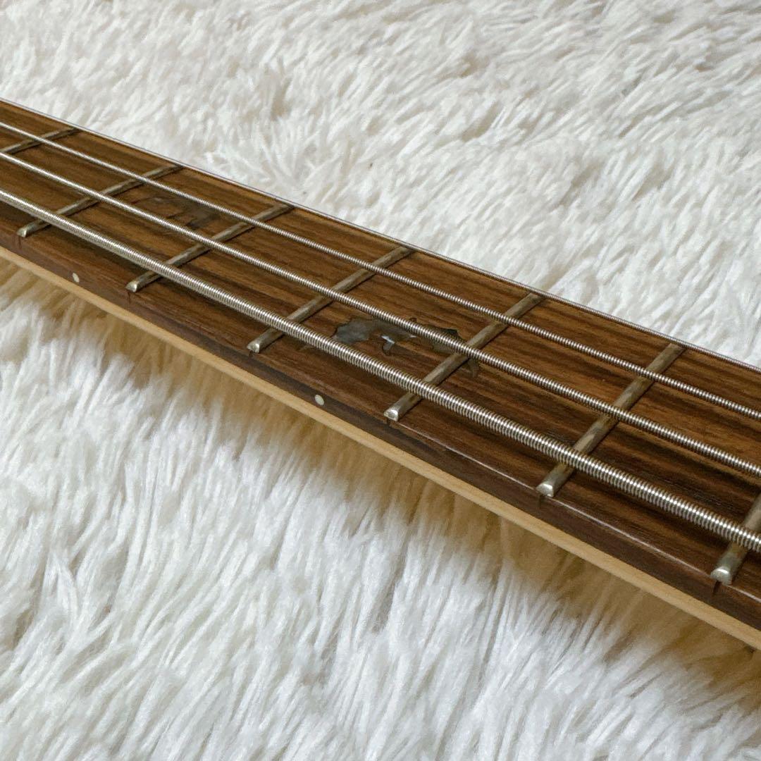 Schecter Damien-4 AD-DM-4 EMGhz コウモリインレイ