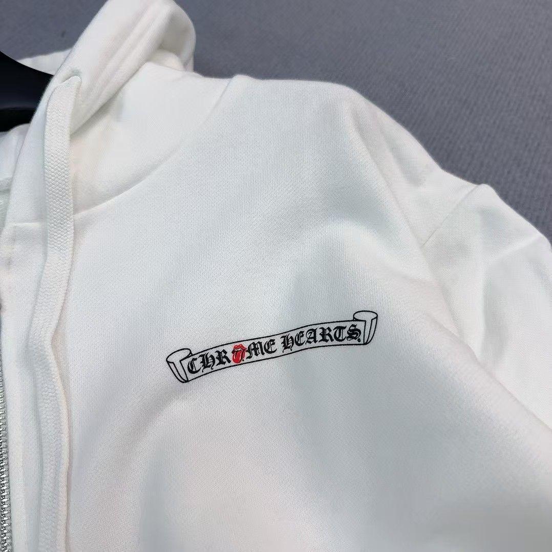 CHROME HEARTS ホワイトパーカー新品未使用