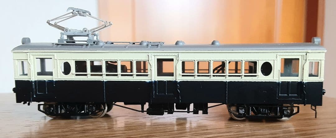 上田交通　モハ5250 丸窓　完成品　ワールド工芸 K