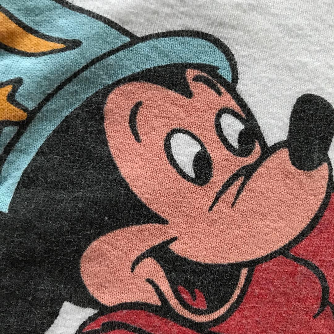 04 ファンタジア ミッキー 80年代ヴィンテージ Tシャツ