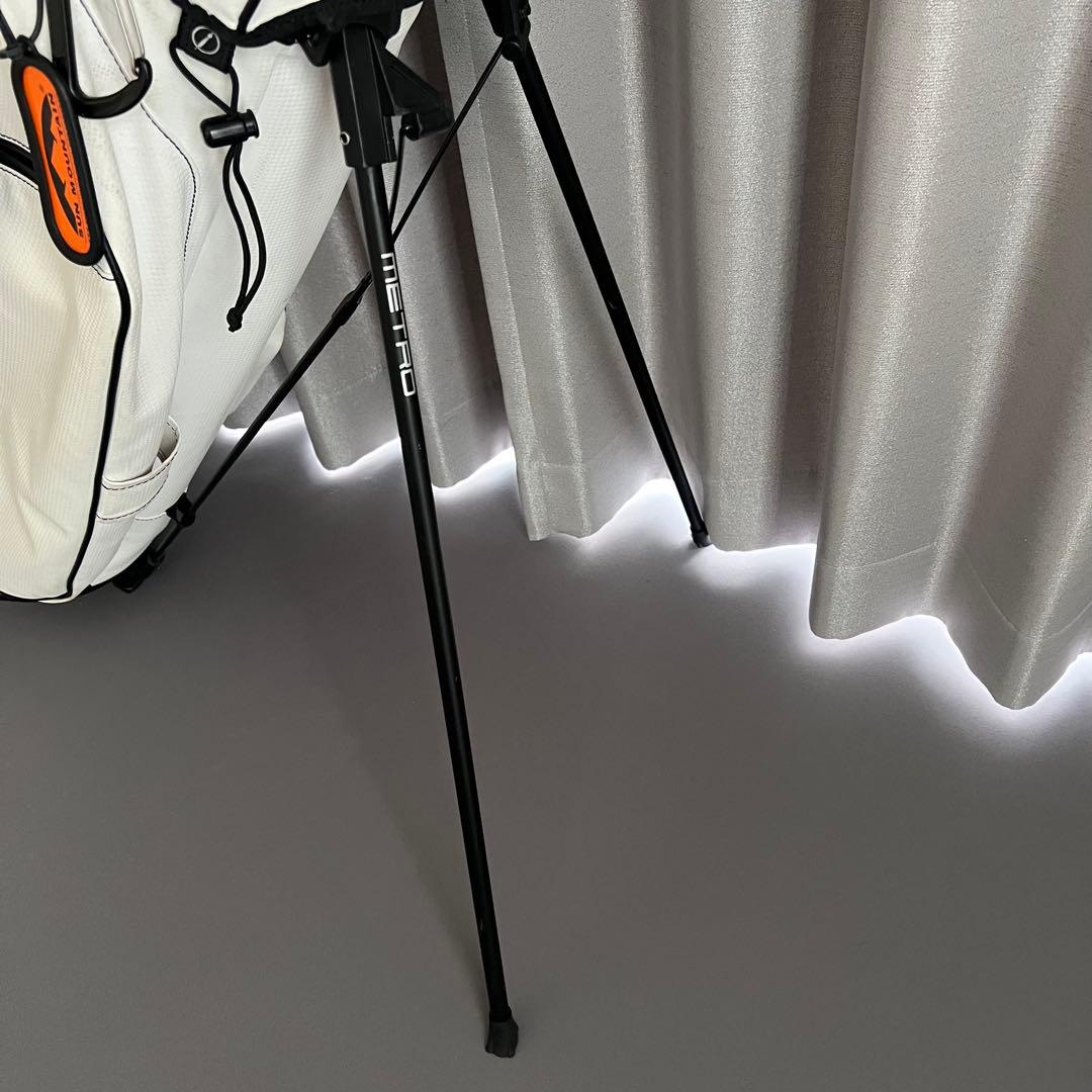 Sun Mountain サンマウンテン　キャディバッグ　スタンド　自立型　白