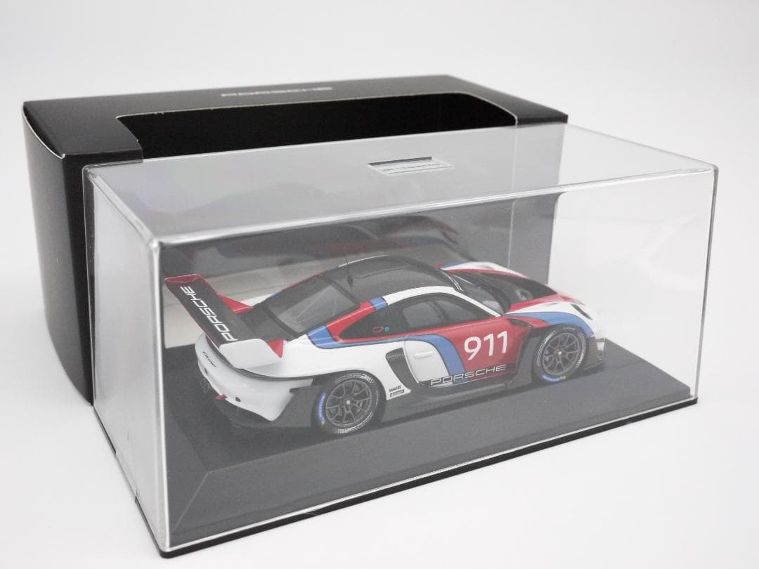 あべしゅん 1/43 ポルシェ 911 (992) GT3 R ホワイト