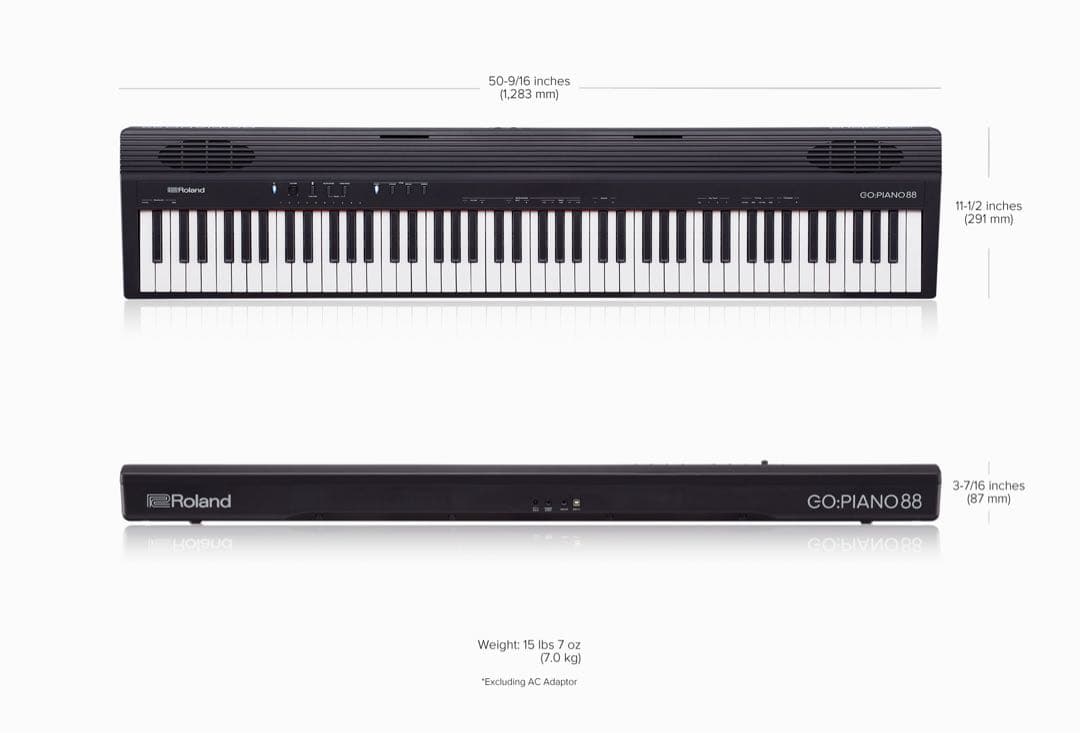 Roland GO:PIANO88 (GO-88P)88鍵盤 電子ピアノ【美品】