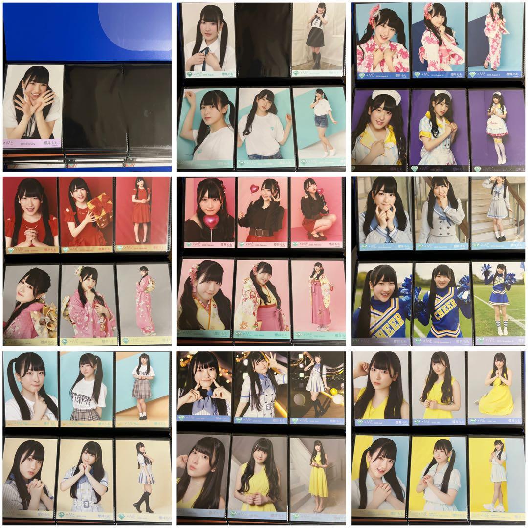 ノイミー ノットイコールミー ≠ME 櫻井もも 生写真 コンプ まとめ売り