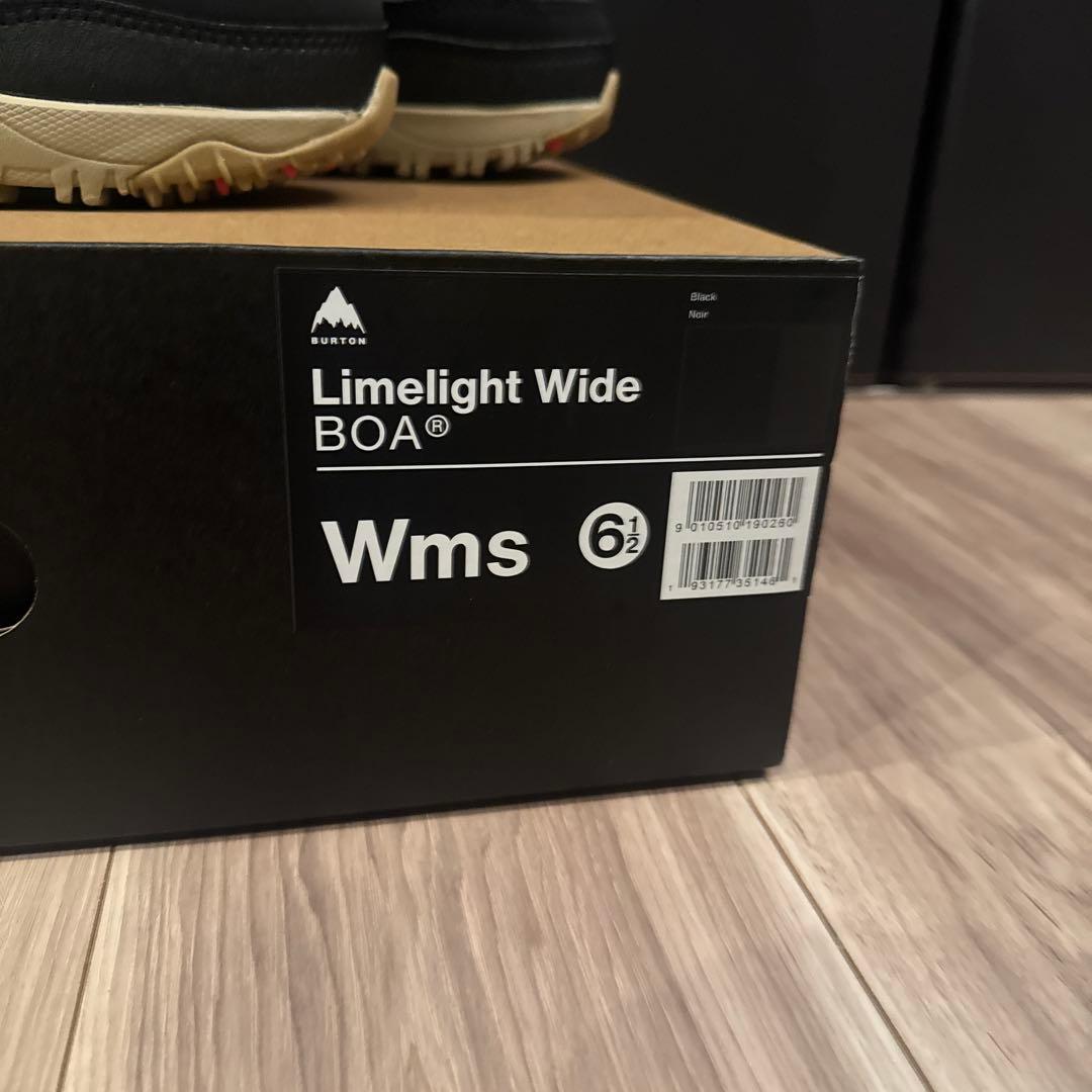 【半日使用】BURTON Limelight Wide BOA 23.5